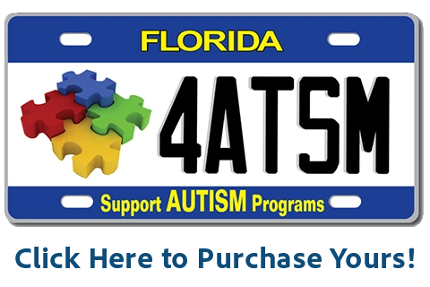 Florida Autism License Plate