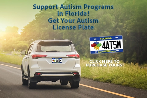 Florida Autism License Plate - Get Your Autism License Plate