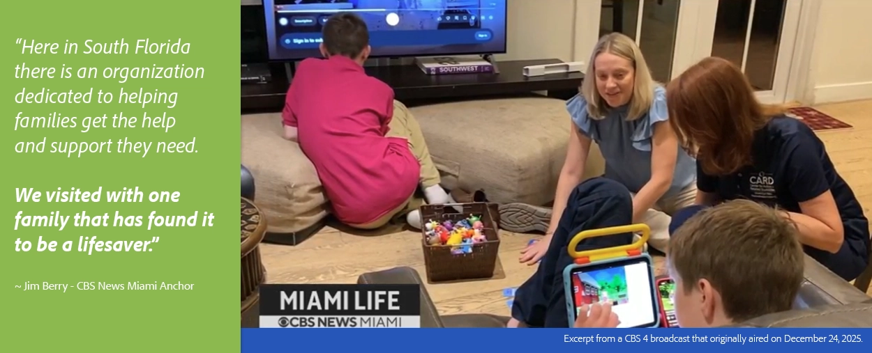 WFOR - Sandos Family News - How one family finds it a lifesaver