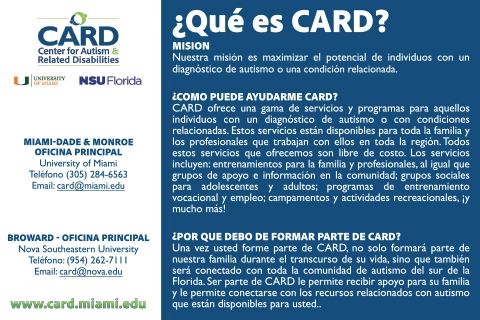 What is CARD - Spanish translation.